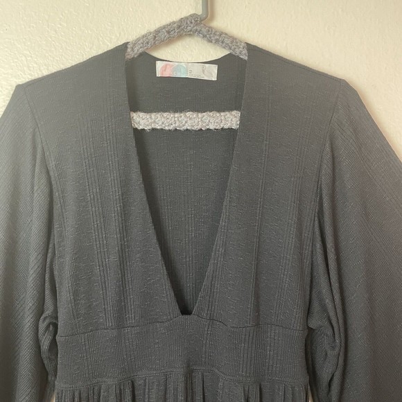 Free People FP Beach Endless Summer Noon Walking Maxi Dress Black XS - Picture 4 of 15